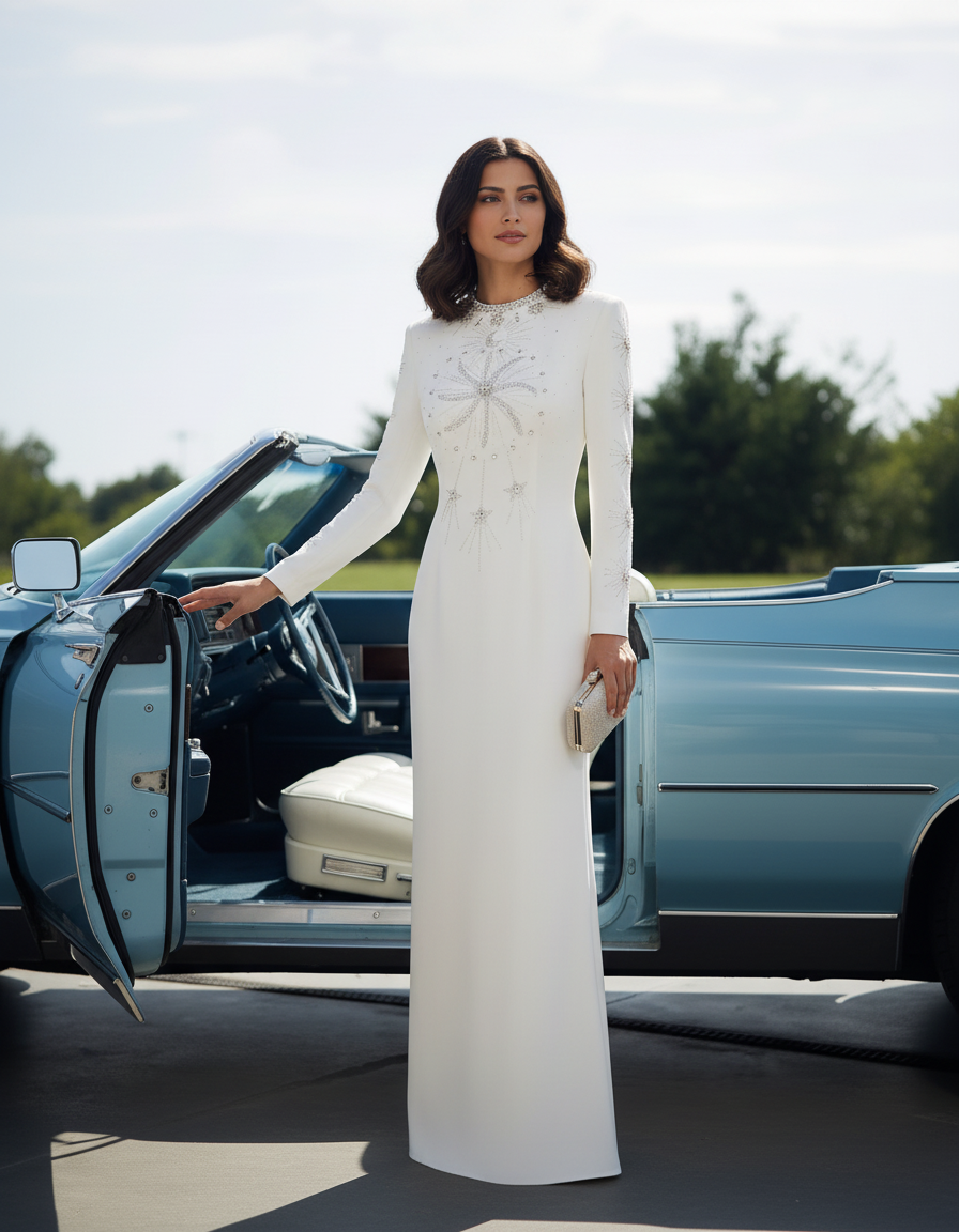 Celestial Embellished Gown