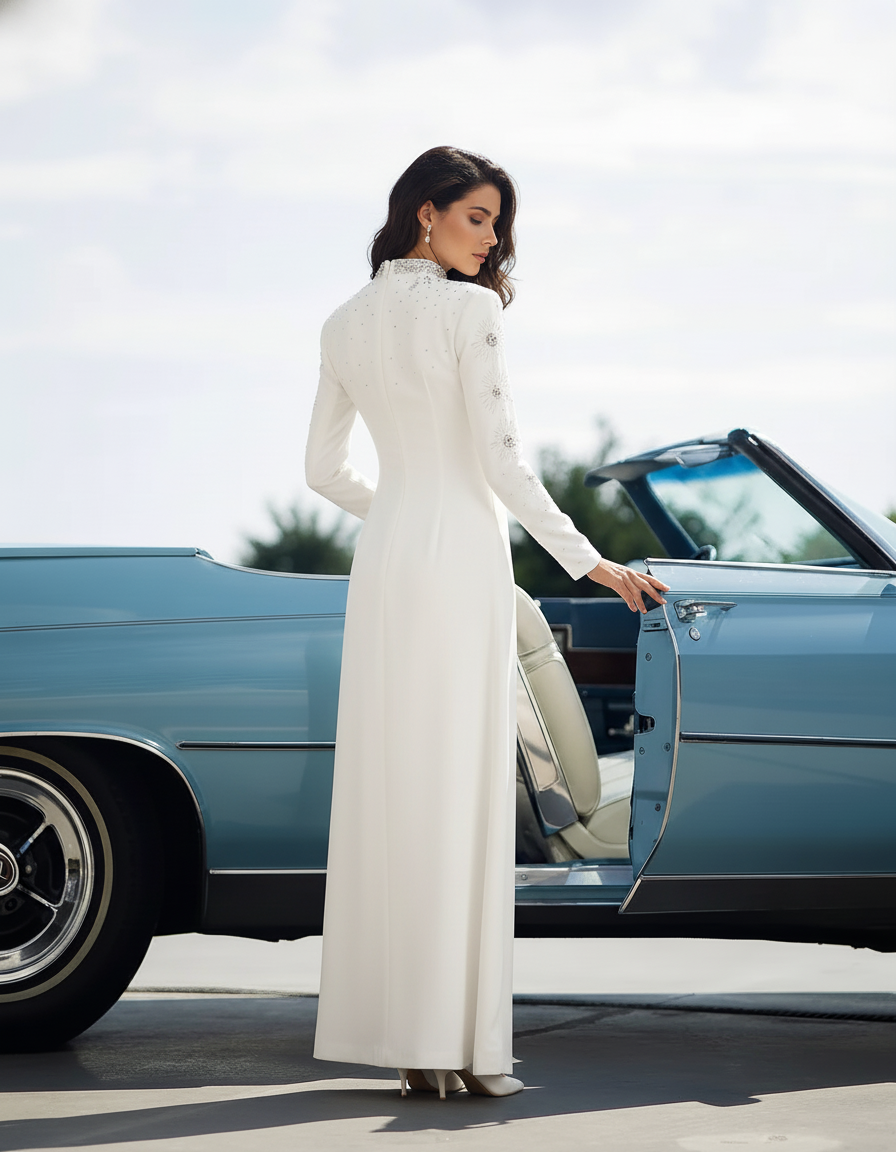 Celestial Embellished Gown