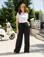 Relaxed Drawstring Pants