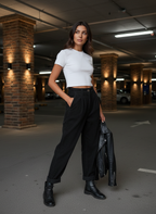 Corduroy Tapered Pants