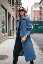 Nora Oversized Denim Coat