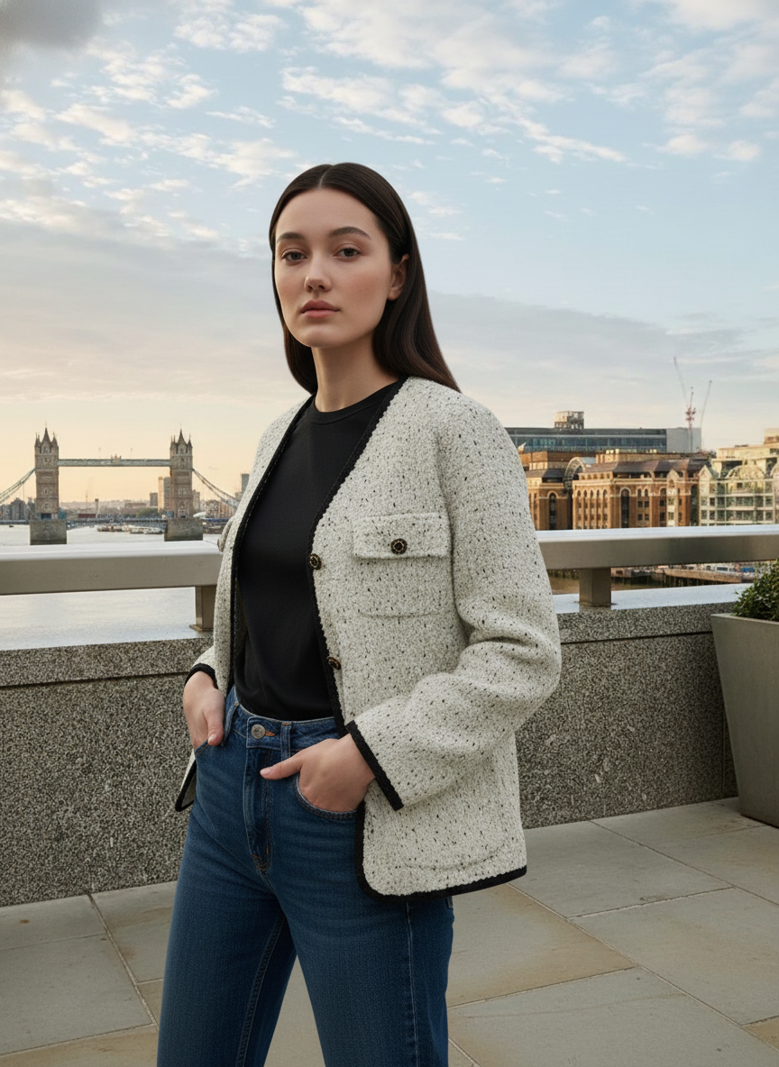 Maeve Bouclé Jacket