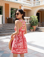 Printed Sleeveless Dress