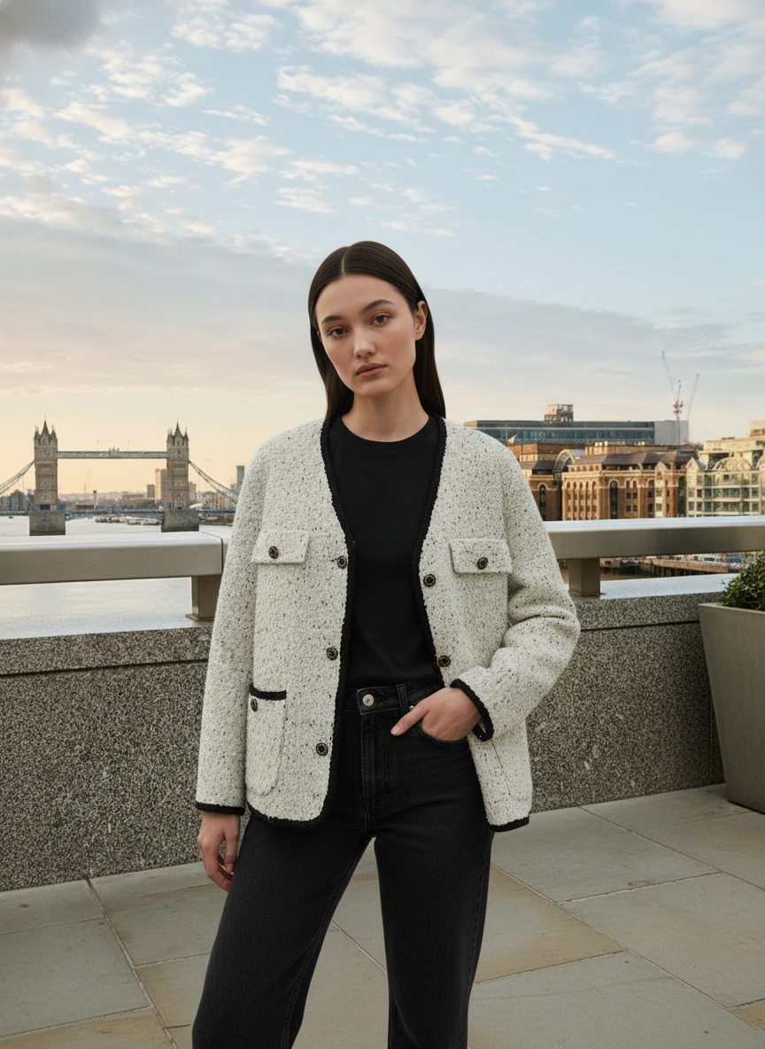 Maeve Bouclé Jacket