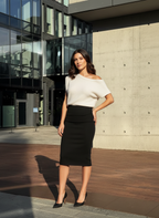 Off-Shoulder Knit Top