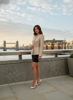 Golden Sequin Blazer