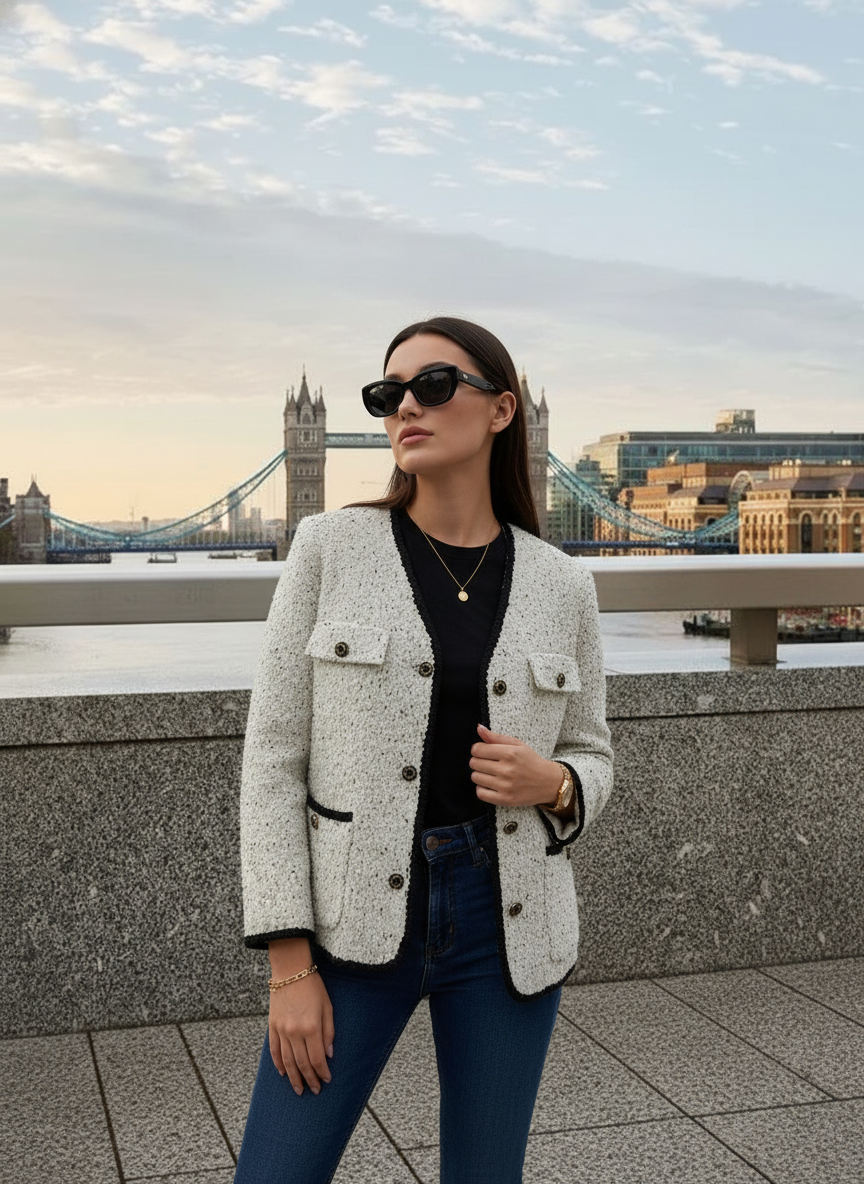 Maeve Bouclé Jacket