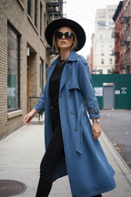 Nora Oversized Denim Coat