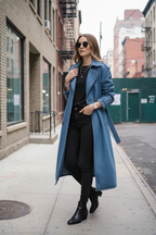 Nora Oversized Denim Coat