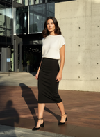 Off-Shoulder Knit Top