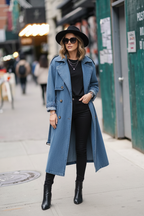 Nora Oversized Denim Coat