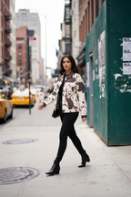 Western Cowprint Jacket