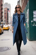 Nora Oversized Denim Coat